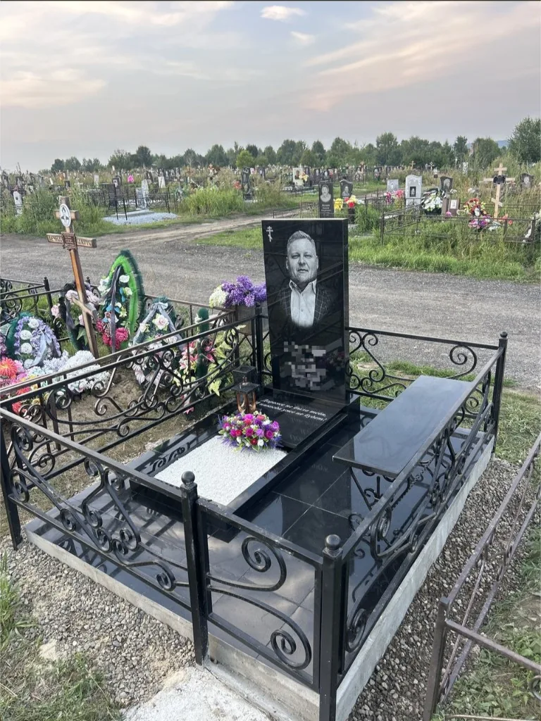 Пример оформления места захоронения — ВЕЧНОСТЬ, Томск
